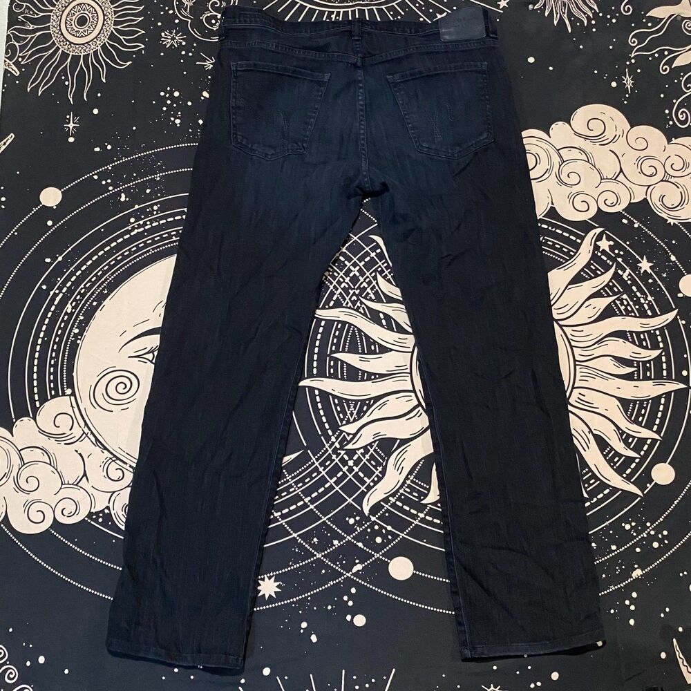 Citizens of Humanity Sid Jeans Mens 36x31 Blue Cotton Denim Straight Workwear - Picture 5 of 9